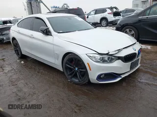 2017 BMW 4 Series 430i xDrive z VIN WBA4F9C52HG792549, wystawiony jako IAAI lot #41543209 z przebiegiem 88 996 mil mil oraz . Historia ofert i sprzedaży dostępna na DreamBid. Obrazek 1.
