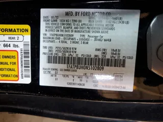 2022 Ford Mustang EcoBoost z VIN 1FATP8UH0N5102809, wystawiony jako Copart lot #54985515 z przebiegiem 47 174 mil mil oraz Szkoda całkowita • Salvage title. Historia ofert i sprzedaży dostępna na DreamBid. Obrazek 13.