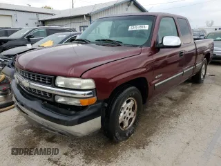 2002 Chevrolet Silverado 1500 LT with VIN 2GCEC19TX21275124, listed as a Copart auction lot 53451865 with 152,538 mi miles and Salvage Title. Bid and sale history available at DreamBid. Image 1.