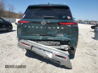2023 Nissan Pathfinder Platinum z VIN 5N1DR3DH4PC200280, wystawiony jako Copart lot #48794295 z przebiegiem 44 240 mil mil oraz Szkoda całkowita • Salvage title. Historia ofert i sprzedaży dostępna na DreamBid. Obrazek 6.