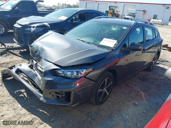 2019 Subaru Impreza Premium with VIN 4S3GTAC6XK3719530, listed as a IAAI auction lot 41533576 with 38,362 mi miles. Bid and sale history available at carsss.com. Image 18.