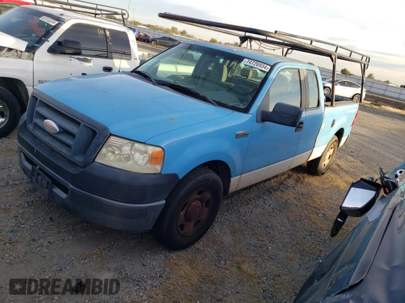 2007 Ford F-150 XLT with VIN 1FTPX12577KB38819, listed as a Copart auction lot 74726934 with 313,485 mi miles and Salvage Title. Bid and sale history available at carsss.com. Image 1.