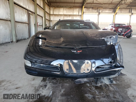 2002 Chevrolet Corvette with VIN 1G1YY22G725125125, listed as a Copart auction lot 73348114 with 94,048 mi miles and Salvage Title. Bid and sale history available at carsss.com. Image 5.