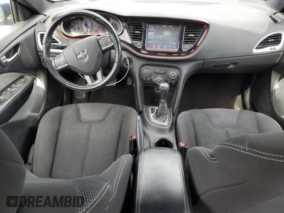 2014 Dodge Dart SXT with VIN 1C3CDFBBXED860446, listed as a Copart auction lot 53584495 with 127,280 mi miles and Salvage Title. Bid and sale history available at DreamBid. Image 8.