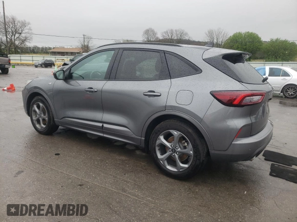 2024 Ford Escape ST-Line with VIN 1FMCU0MNXRUA33354, listed as a Copart auction lot 51168805 with 7,267 mi miles and Salvage Title. Bid and sale history available at DreamBid. Image 2.