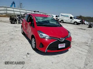 2015 Toyota Yaris L with VIN VNKJTUD34FA022097, listed as a Copart auction lot 53857825 with 106,680 mi miles and Salvage title. Bid and sale history available at DreamBid. Image 13.