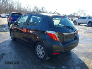 2012 Toyota Yaris L with VIN JTDKTUD31CD500337, listed as a IAAI auction lot 41410723 with 130,881 mi miles. Bid and sale history available at carsss.com. Image 3.