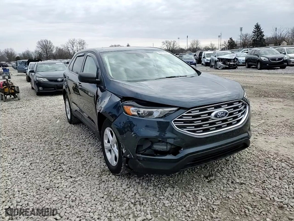 2022 Ford Edge SE with VIN 2FMPK4G99NBA18695, listed as a Copart auction lot 46818025 with 28,738 mi miles and Salvage Title. Bid and sale history available at carsss.com. Image 11.