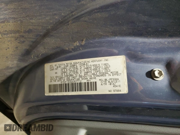 2002 Toyota Sienna LE with VIN 4T3ZF13C42U437712, listed as a Copart auction lot 64836245 with 151,693 mi miles and Salvage title. Bid and sale history available at DreamBid. Image 13.
