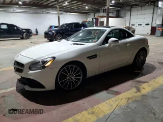 2017 Mercedes-Benz SLC 300 z VIN WDDPK3JA3HF140463, wystawiony jako Copart lot #86628104 z przebiegiem 57 769 mil mil oraz Szkoda całkowita • Salvage title. Historia ofert i sprzedaży dostępna na DreamBid. Obrazek 1.