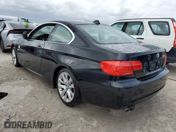 2013 BMW 3 Series 328i with VIN WBAKE3C53DE772078, listed as a Copart auction lot 76229334 with Not Provided miles and Non Repairable. Bid and sale history available at DreamBid. Image 2.