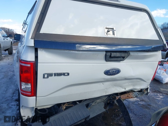 2017 Ford F-150 XL with VIN 1FTFX1EF3HFB90524, listed as a IAAI auction lot 41451534 with 156,782 mi miles. Bid and sale history available at carsss.com. Image 6.