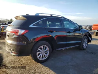2017 Acura RDX with VIN 5J8TB4H36HL027020, listed as a Copart auction lot 86975734 with 104,166 mi miles and Salvage Title. Bid and sale history available at carsss.com. Image 3.
