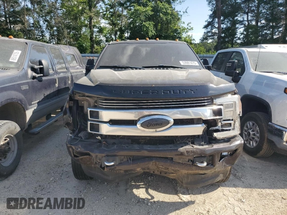 2018 Ford F-350 XL with VIN 1FT8W3DT1JEB36214, listed as a Copart auction lot 53681475 with Not Provided miles and Salvage Title. Bid and sale history available at DreamBid. Image 5.