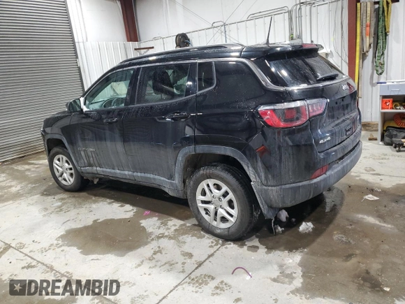 2019 Jeep Compass Sport with VIN 3C4NJDAB0KT598753, listed as a Copart auction lot 45429905 with 72,722 mi miles and Salvage title. Bid and sale history available at DreamBid. Image 2.