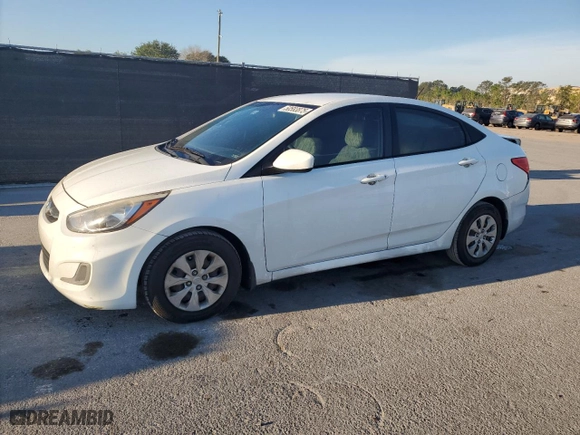 2016 Hyundai Accent SE with VIN KMHCT4AE9GU972118, listed as a Copart auction lot 50583875 with 72,866 mi miles and Salvage Title. Bid and sale history available at carsss.com. Image 1.