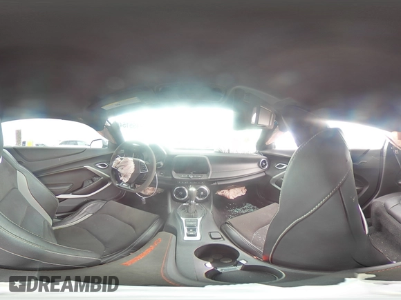 2022 Chevrolet Camaro LT1 with VIN 1G1FF1R78N0126475, listed as a Copart auction lot 87551545 with 25,430 mi miles and Salvage Title. Bid and sale history available at carsss.com. Image 12.