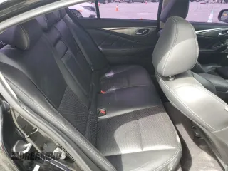2017 Infiniti Q50 Red Sport 400 with VIN JN1FV7AP3HM850700, listed as a Copart auction lot 49844005 with 58,257 mi miles and Salvage title. Bid and sale history available at DreamBid. Image 10.