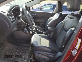 2021 Jeep Compass Altitude with VIN 3C4NJDBB8MT557658, listed as a Copart auction lot 55430545 with 53,691 mi miles and Salvage title. Bid and sale history available at DreamBid. Image 7.