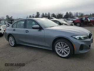 2023 BMW 3 Series 330i xDrive with VIN 3MW89FF0XP8D49215, listed as a Copart auction lot 45932955 with 16,250 mi miles and Salvage Title. Bid and sale history available at carsss.com. Image 4.