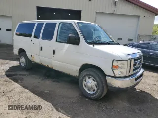 2011 Ford Econoline Passenger XL with VIN 1FBNE3BL1BDA64595, listed as a Copart auction lot 54395194 with 190,180 mi miles and Non Repairable. Bid and sale history available at carsss.com. Image 4.