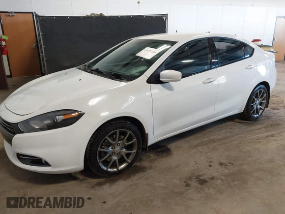 2014 Dodge Dart SXT with VIN 1C3CDFBB4ED860541, listed as a IAAI auction lot 41657286 with 100,670 mi miles. Bid and sale history available at carsss.com. Image 18.
