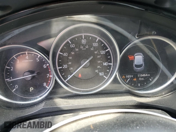 2019 Mazda CX-9 Touring with VIN JM3TCBCY3K0312986, listed as a Copart auction lot 58742195 with 119,464 mi miles and Salvage title. Bid and sale history available at DreamBid. Image 9.