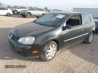 2007 Volkswagen Rabbit with VIN WVWBS71K77W034889, listed as a IAAI auction lot 41406182 with 162,213 mi miles. Bid and sale history available at carsss.com. Image 2.