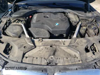 2021 BMW 5 Series 530i xDrive with VIN WBA13BJ09MCG00817, listed as a Copart auction lot 42174785 with 123,526 mi miles and Salvage Title. Bid and sale history available at carsss.com. Image 12.