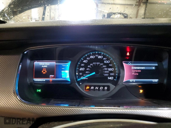2015 Ford Taurus SHO with VIN 1FAHP2KT8FG156875, listed as a Copart auction lot 49817945 with 105,508 mi miles and Clean Title. Bid and sale history available at DreamBid. Image 9.
