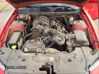 2014 Ford Mustang V6 with VIN 1ZVBP8AM9E5264443, listed as a Copart auction lot 51792565 with 130,984 mi miles and Salvage Title. Bid and sale history available at carsss.com. Image 11.