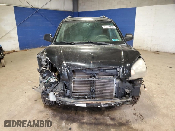 2007 Hyundai Tucson GLS with VIN KM8JM12B67U653377, listed as a Copart auction lot 52243225 with 203,440 mi miles and Salvage Title. Bid and sale history available at carsss.com. Image 5.