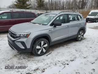 2024 Volkswagen Taos S с VIN 3VV8X7B24RM040969, выставлен на аукционе Copart как лот 89258975 с пробегом 21 806 миль миль и Списание • Salvage title. История ставок и продаж доступна на DreamBid. Изображение 1.