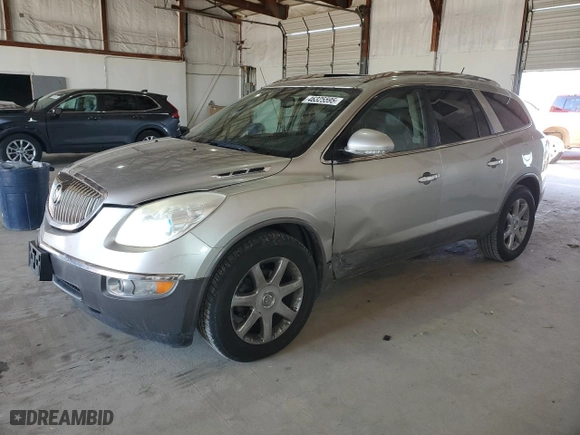 2008 Buick Enclave CXL with VIN 5GAEV23748J237366, listed as a Copart auction lot 46325595 with 214,581 mi miles and Salvage Title. Bid and sale history available at carsss.com. Image 1.