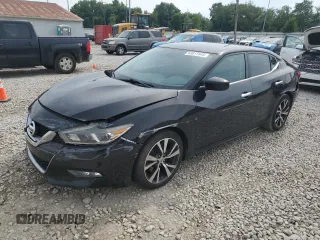 2017 Nissan Maxima SL with VIN 1N4AA6AP5HC440974, listed as a Copart auction lot 63817845 with 144,986 mi miles and Salvage title. Bid and sale history available at DreamBid. Image 1.