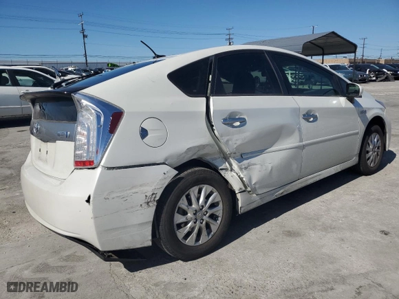 2014 Toyota Prius Plug-In with VIN JTDKN3DP1E3063259, listed as a Copart auction lot 49824425 with 122,092 mi miles and Salvage Title. Bid and sale history available at carsss.com. Image 3.