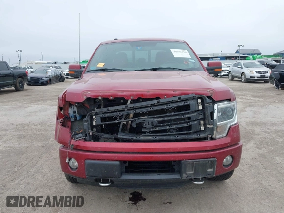 2013 Ford F-150 XL with VIN 1FTFW1ET5DFC27012, listed as a IAAI auction lot 40783158 with 106,221 mi miles. Bid and sale history available at carsss.com. Image 12.