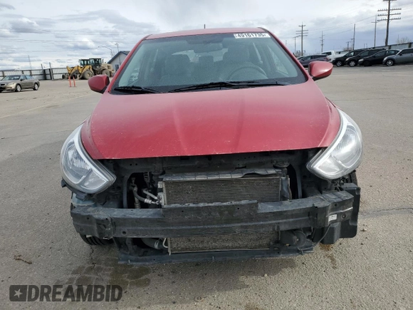 2017 Hyundai Accent SE with VIN KMHCT5AE4HU343762, listed as a Copart auction lot 49161735 with 201,334 mi miles and Salvage Title. Bid and sale history available at carsss.com. Image 5.