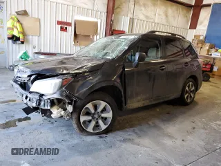 2017 Subaru Forester with VIN JF2SJABC7HH471029, listed as a Copart auction lot 46101405 with 107,246 mi miles and Salvage Title. Bid and sale history available at carsss.com. Image 1.