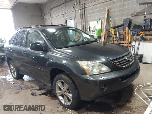 2007 Lexus RX 400h z VIN JTJGW31U172001122, wystawiony jako IAAI lot #42335831 z przebiegiem 232 699 mil mil oraz . Historia ofert i sprzedaży dostępna na DreamBid. Obrazek 1.