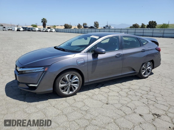 2019 Honda Clarity Touring z VIN JHMZC5F38KC007064, wystawiony jako Copart lot #55362015 z przebiegiem 74 565 mil mil oraz Szkoda całkowita • Salvage title. Historia ofert i sprzedaży dostępna na DreamBid. Obrazek 1.