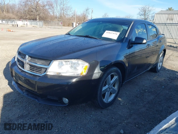 2008 Dodge Avenger SXT with VIN 1B3LC56RX8N236243, listed as a IAAI auction lot 41847970 with 140,386 mi miles. Bid and sale history available at carsss.com. Image 2.
