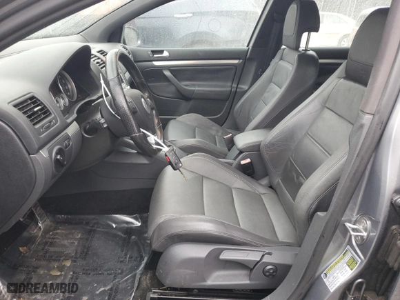 2009 Volkswagen GTI with VIN WVWHV71K99W140037, listed as a Copart auction lot 44815565 with 106,377 mi miles and Salvage Title. Bid and sale history available at carsss.com. Image 7.