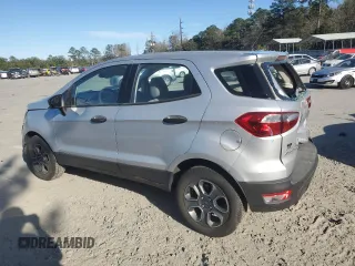 2021 Ford EcoSport S with VIN MAJ3S2FE4MC407593, listed as a Copart auction lot 47454615 with 26,309 mi miles and Salvage Title. Bid and sale history available at DreamBid. Image 2.