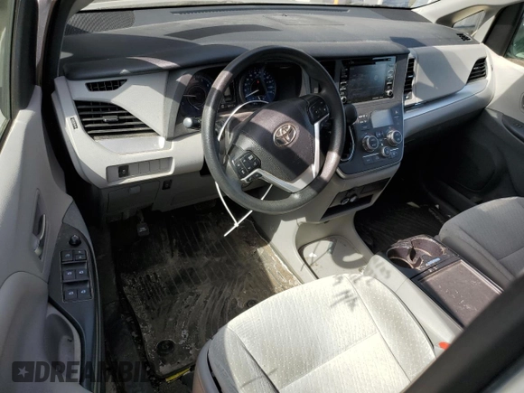 2020 Toyota Sienna LE Auto Access Seat with VIN 5TDKZ3DC4LS032116, listed as a Copart auction lot 48395595 with 100,727 mi miles and Non Repairable. Bid and sale history available at carsss.com. Image 8.