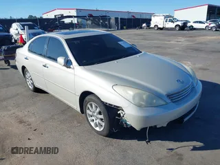 2004 Lexus ES 350 with VIN JTHBA30G945004530, listed as a IAAI auction lot 41708556 with 165,641 mi miles and . Bid and sale history available at DreamBid. Image 1.