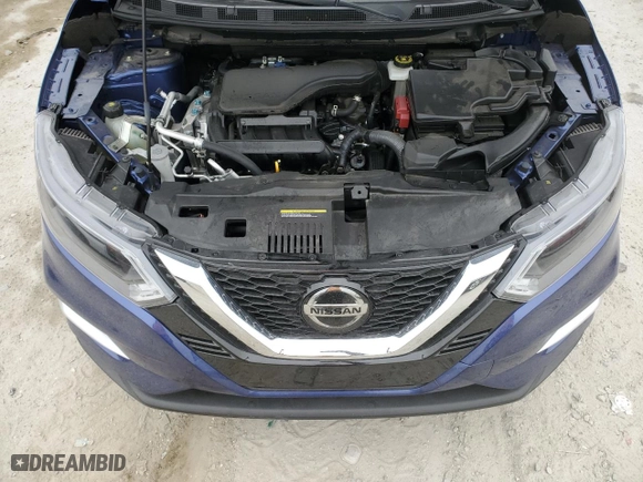 2022 Nissan Rogue Sport SL with VIN JN1BJ1CV1NW341627, listed as a Copart auction lot 86317604 with 21,930 mi miles and Non Repairable. Bid and sale history available at carsss.com. Image 12.