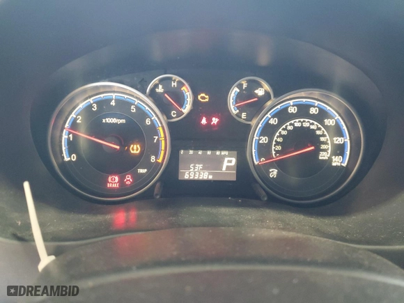 2011 Suzuki SX4 LE with VIN JS2YC5A24B6300735, listed as a Copart auction lot 77143914 with 69,338 mi miles and Salvage Title. Bid and sale history available at carsss.com. Image 9.