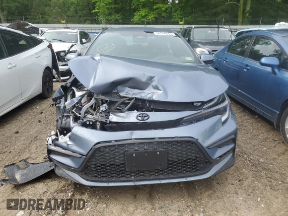 2024 Toyota Corolla SE with VIN 5YFS4MCE2RP187286, listed as a Copart auction lot 52734265 with 8,753 mi miles and Salvage Title. Bid and sale history available at DreamBid. Image 5.