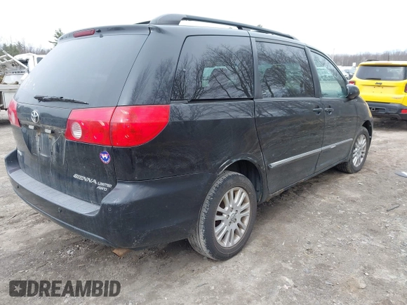 2009 Toyota Sienna XLE with VIN 5TDBK22C59S025086, listed as a IAAI auction lot 41932449 with 156,307 mi miles and . Bid and sale history available at DreamBid. Image 4.
